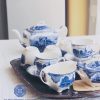 JB Old Bristish Castle Blue 15 Piece Afternoon Tea Set SP00328
