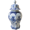 Blue and White Chinoiserie Jar Collection D12xH42cm SP000929