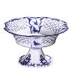 Blue and White Fruit plate H16cm x D25cm