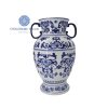 Vase in Vintage Symmetric Pattern with Two Handles 22x38cm SP000010