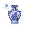 Vase Hamptons Style Light Blue White D20xW23XH32cm SP000258