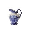Vintage Victoria Pitcher Blue And White Pocerlain 27x21x30cm SP000970